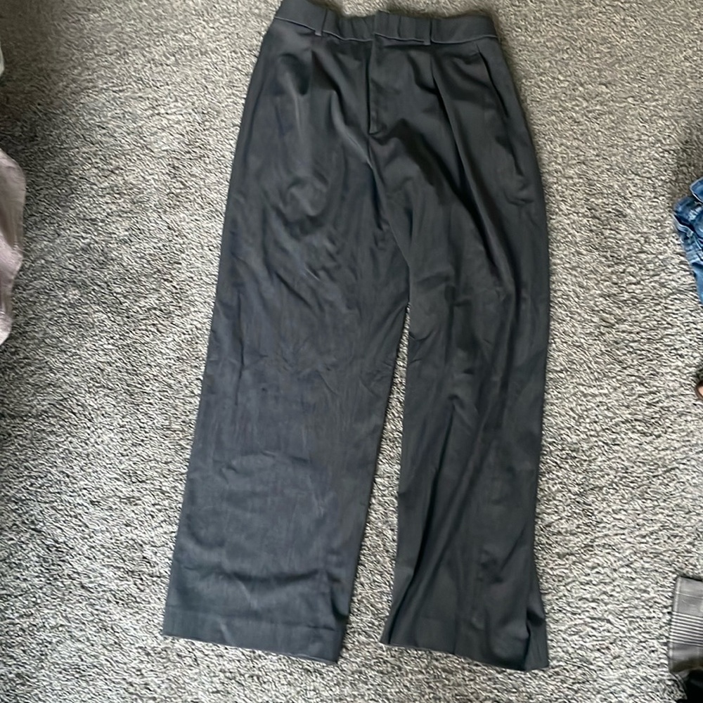 Uniqlo wide leg trousers